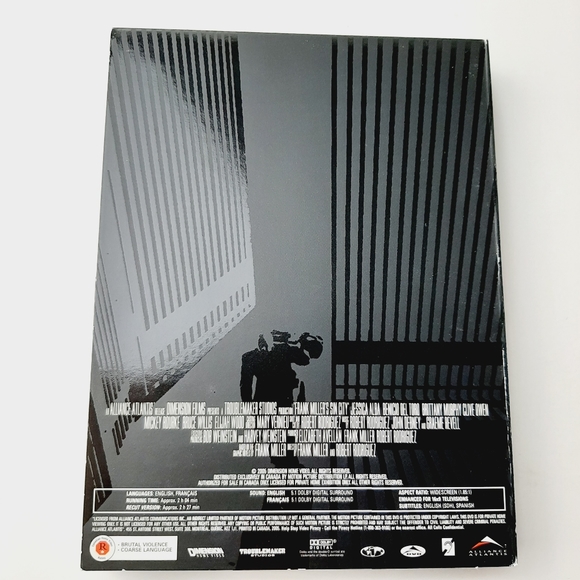 🍒4 for $20🍒 Sin City: Recut and Extended Edition + Comic Bilingual DVD Movie - Picture 8 of 15